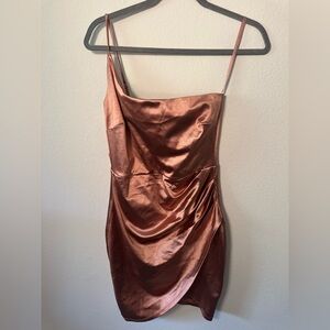 Elegant rose gold Dress